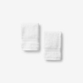 Cotton & TENCEL™ Lyocell Washcloths, Set of 2 - White