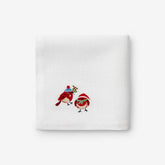 Embroidered Novelty Napkins, Set of 4 - Birds
