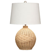 Rattan Table Lamp - Natural