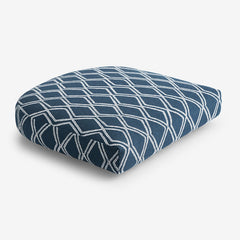 Contour Chair Cushion - Voyage Indigo, 20 in. x 20 in.