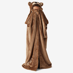 Plush Character Throw - Bear