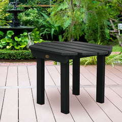 Garden Side Table - Black