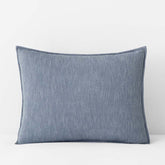 Mini Waffle Sham - Denim Blue, Standard