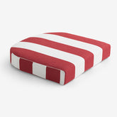 Contour Chair Cushion - Cabana Jockey Red, 20 in. x 20 in.