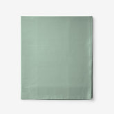 Classic Cool Cotton Percale Flat Bed Sheet - Thyme, Full
