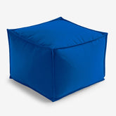 Indoor/Outdoor Pouf - Pacific Blue, Medium
