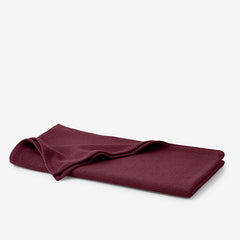 Cotton Weave Blanket Throw - Merlot