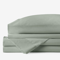Classic Smooth Rayon Made From Bamboo Sateen Bed Sheet Set - Tarragon, Twin XL