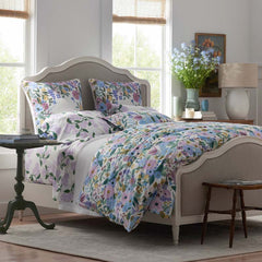 Garden Party Classic Cool Cotton Percale Duvet Cover - Lilac, Twin/Twin XL