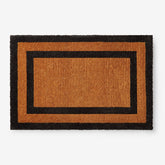 Border Coir Doormat - Black, 24 in. x 36 in.