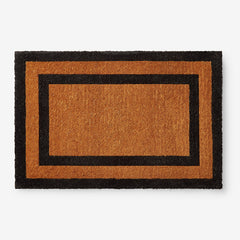Border Coir Doormat - Black, 24 in. x 36 in.