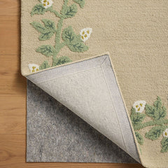 Highgrove Wool Rug - Ivory, 3' 6" x 5' 6"