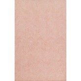 Herringbone Hand Tufted Wool Rug - Pink, 3' 6" x 5' 6"