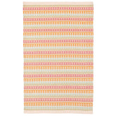 Candy Stripe Handwoven Indoor/Outdoor Rug - Pink Multi, 2' x 3'