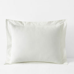 Premium Cool Supima® Cotton Percale Sham - Cream, King