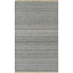 Handwoven Textured Performance Rug - Silver, 5' x 8'