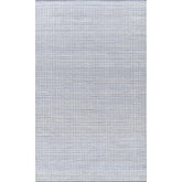 Handwoven Mini Checkered Performance Rug - Blue, 5' x 8'