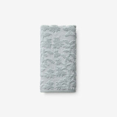 Floral Jacquard Hand Towel - Light Seaspray