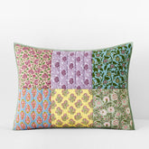 Rasha Patchwork Quilted Sham - Multi, Standard