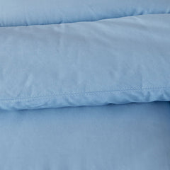 Classic Cool Cotton Percale Comforter - Porcelain Blue, King/Cal King