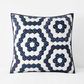 Gwenivere Quilted Sham - Ivory, Euro