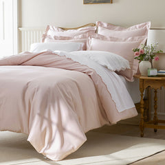 Classic Smooth Sateen Solid Sham - Blush, King
