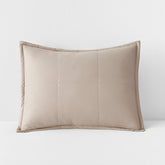 Quilted Sham - Feather Tan, Standard