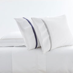 Hewett Luxe Smooth Egyptian Cotton Sateen Pillowcase Set - Taupe, Standard