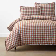 Classic Plaids Yarn-Dyed Cotton Duvet Cover - Harbor Plaid, Full
