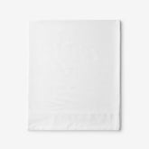 Classic Cool Cotton Percale Flat Bed Sheet - White, Cal King