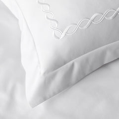 Marcella Premium Smooth Egyptian Cotton Sateen Sham - White, King