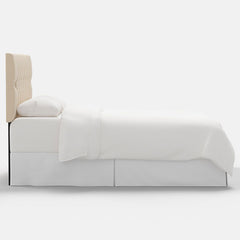 Park Tufted Velvet Headboard - Pearl, King