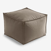 Indoor/Outdoor Pouf - Taupe, Medium