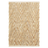 Meghan Handwoven Jute Rug - Ivory/Beige, 2' 6" x 8' Runner