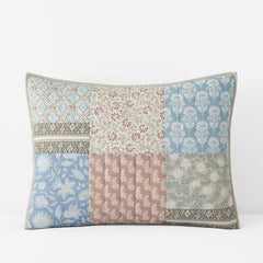 Anvitha Patchwork Quilted Sham - Multi, King