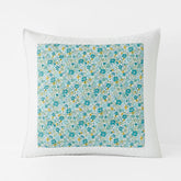 Brenna Patchwork Quilted Sham - White Multi, Euro