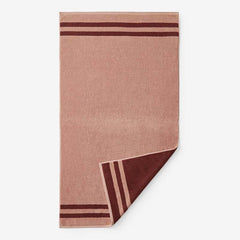 Mirage Aegean Cotton Reversible Stripe Hand Towel - Caramel