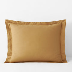 Classic Cool Cotton Percale Sham - Amber, King