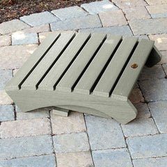 Adirondack Folding Ottoman - Eucalyptus