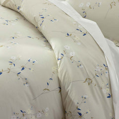 Blossom Trail Garment Washed Cotton Percale Sham - Green Tea, King