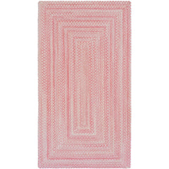 Bambini Braided Chenille Rug - Pink, 4' x 6'