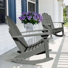 Adirondack Rocking Chair - Gray