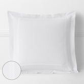 Hewett Luxe Smooth Egyptian Cotton Sateen Sham - White, Euro