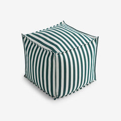 Indoor/Outdoor Pouf - Mason Stripe, Small