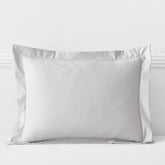 Luxe Smooth Egyptian Cotton Sateen Sham - Gray Mist, Standard
