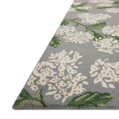 Joie Wool Rug - Hydrangea Gray, 5' x 7' 6"
