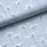 Dandelion Traditional Wallpaper - Pale Blue, Roll