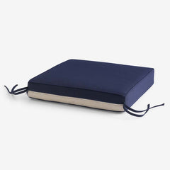 Rain Boxed Edge Replacement Chair Cushion - Pumice, 21 in . x 19 in.