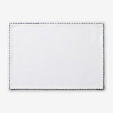 Pom Fringe Placemats, Set of 4 - Blue
