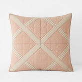 Bahati Quilted Sham - Coral Multi, Euro